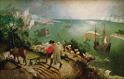 Landscape with the Fall of Icarus Pieter Bruegel